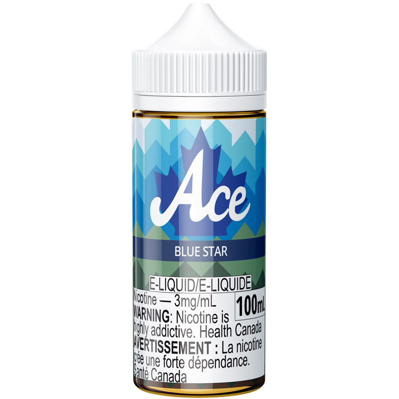 [ELQ-ACE-1FLBS] Blue Star Tobacco E-Liquid - Ace 100 (100mL)